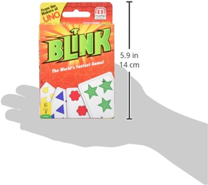 Blink Family Card Game - Travel-Friendly Fun for Ages 7+