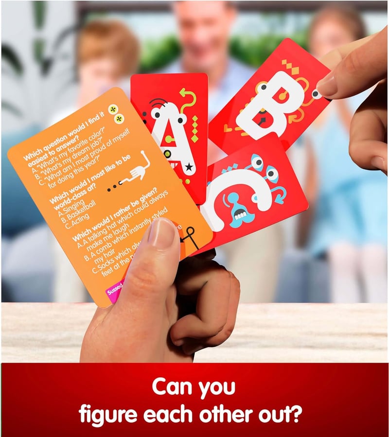 Family Card Game: Wacky 'What Would You Do?' – Fun for Kids, Ages 7+