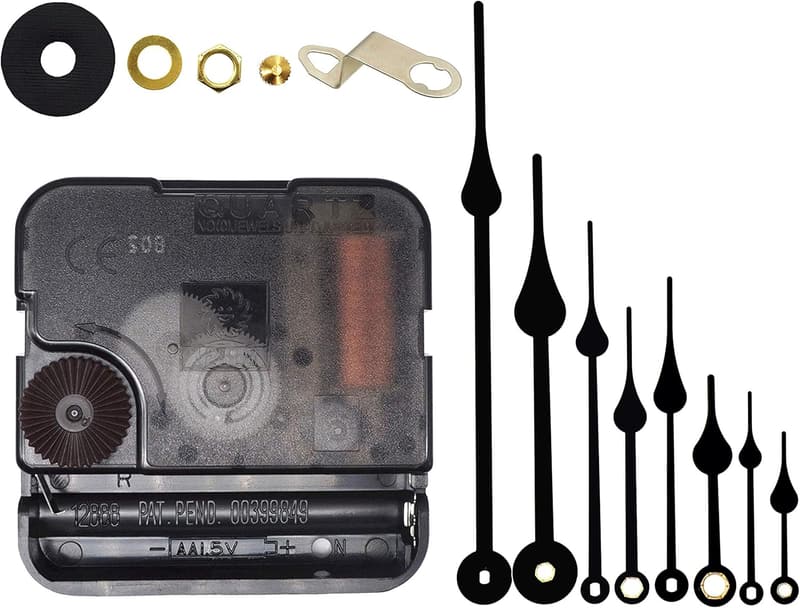 DIY Quartz Wall Clock Movement Mechanism Replacement Parts