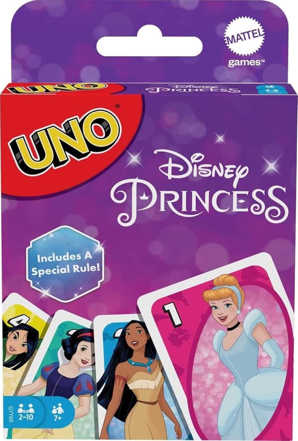 Disney Princess UNO Card Game for Kids & Family Fun