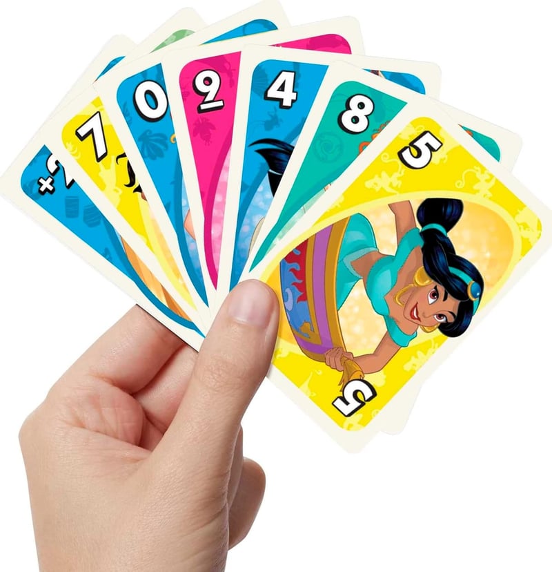 Disney Princess UNO Card Game for Kids & Family Fun