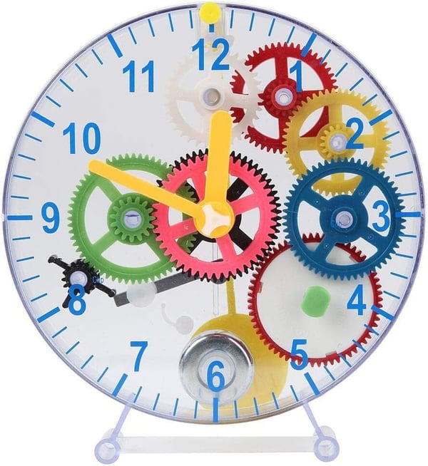 Kids' DIY Puzzle Clock Kit - Educational & Colorful (31 Pieces)