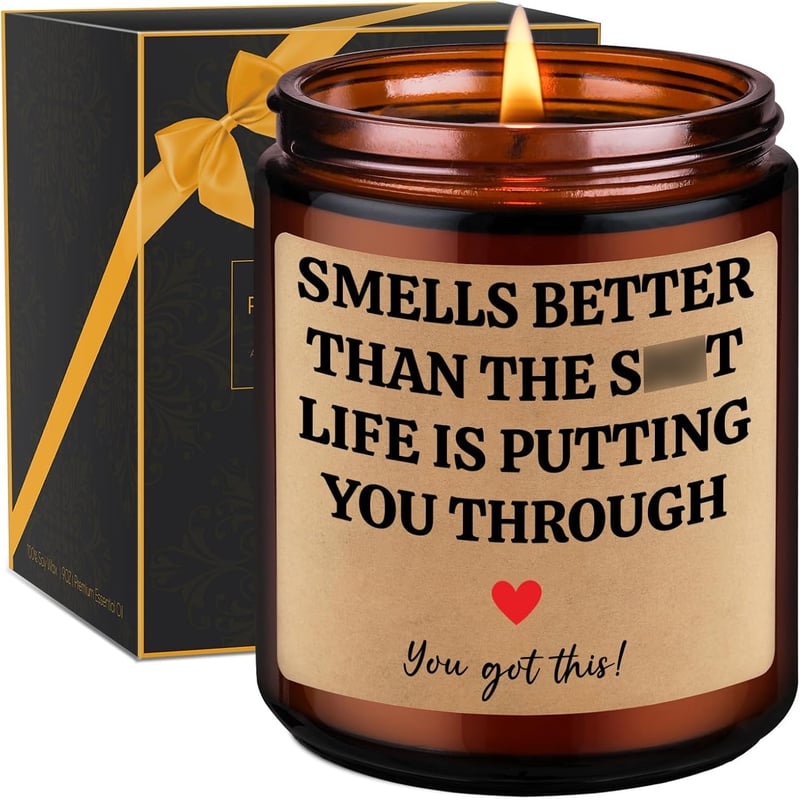 Get Well Scented Candle - Encouragement Gift for Cancer Patients