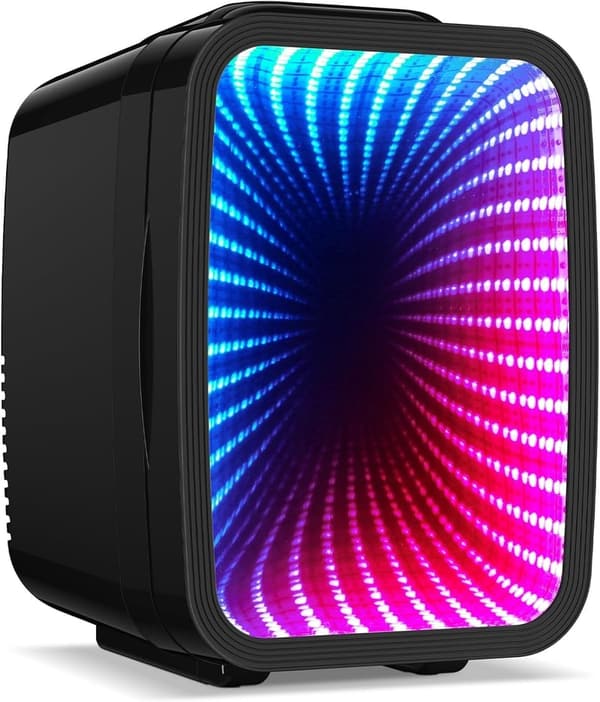 Portable Mini Fridge, 4L Cooler/Warmer for Gaming & Car