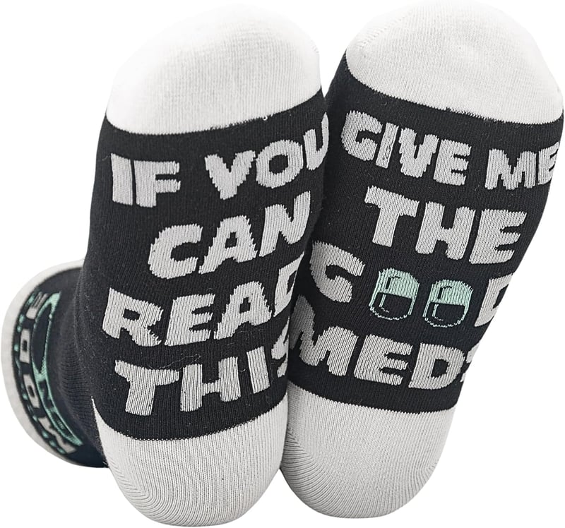 Get Well Soon Gift Basket for Men & Women - Crew Socks Included