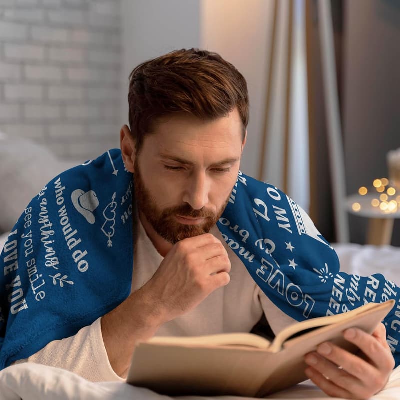 Brother-in-Law Birthday Gift Throw Blanket 60