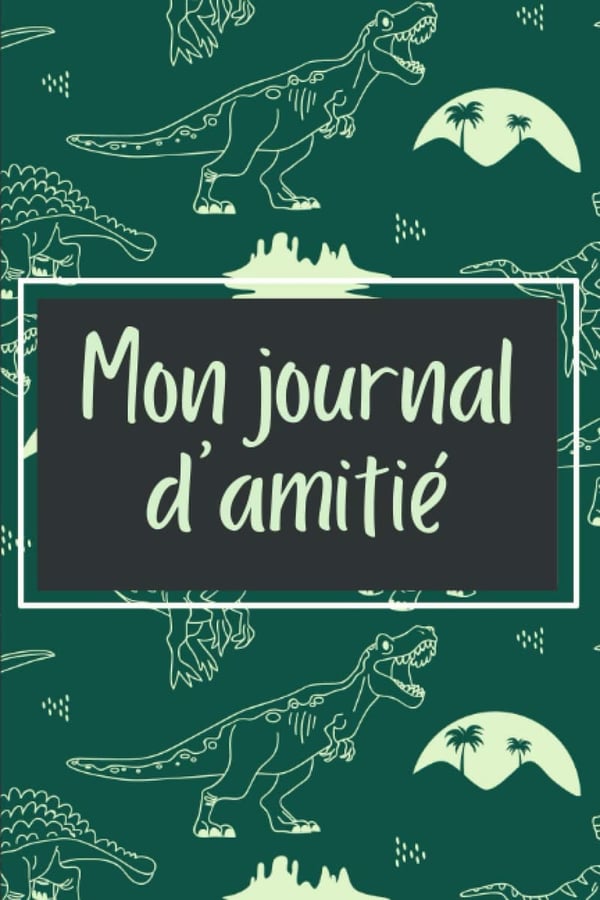 Kids' Dinosaur Friendship Journal - Fillable Memory Book