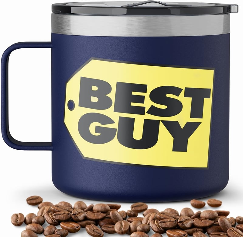 Father's Day Insulated Stainless Steel Travel Mug - 14oz