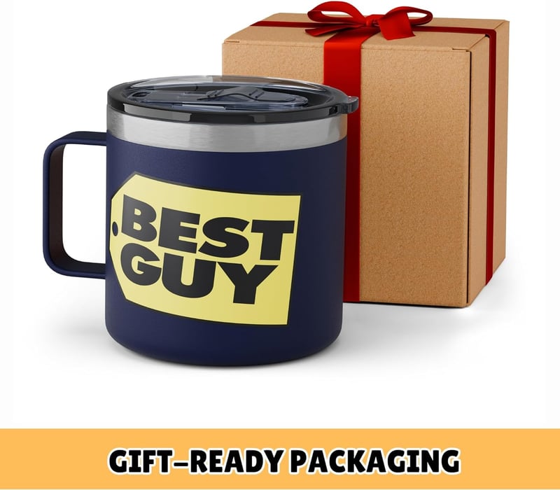 Father's Day Insulated Stainless Steel Travel Mug - 14oz