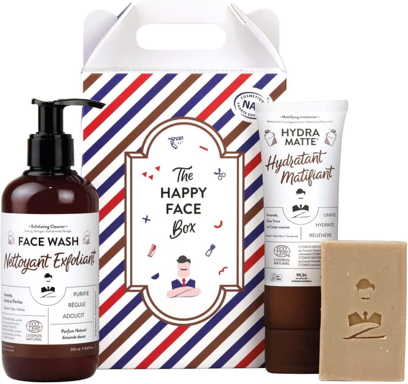 Men's Skincare Gift Set - Happy Face
