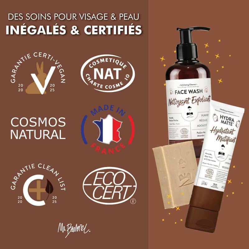 Men's Skincare Gift Set - Happy Face