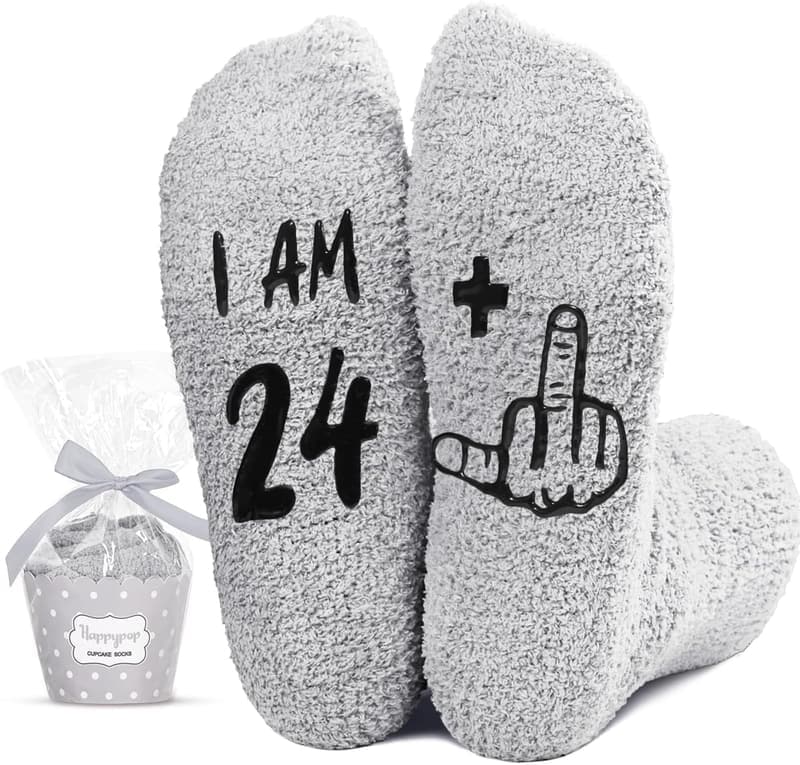25th Birthday Socks for Women and Men