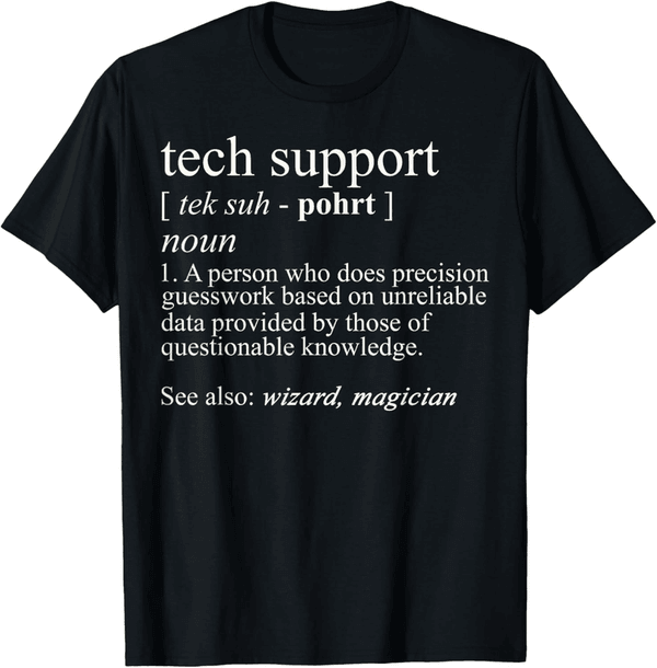 Funny Computer Nerd T-Shirt - Unisex Cotton Blend - Short Sleeve