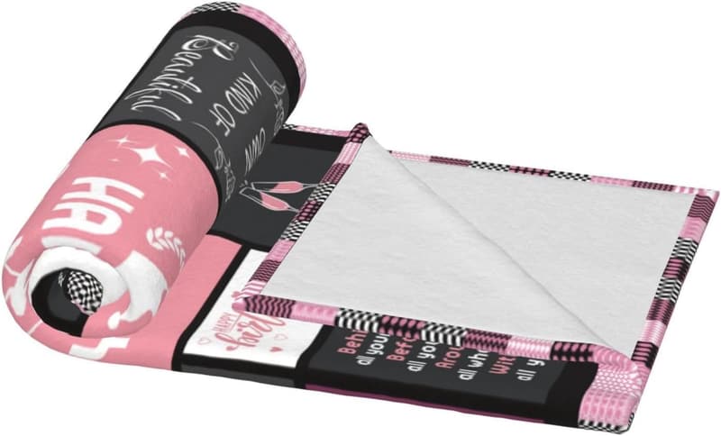 Funny Flannel Throw Blanket for Women - 60x50 Inches Birthday Gift