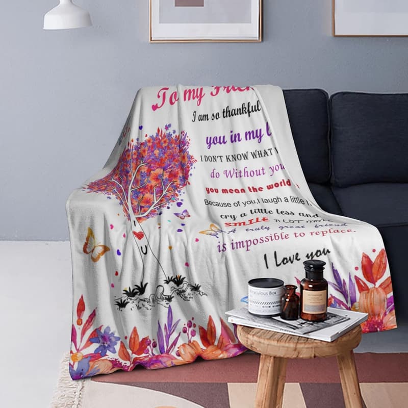 Women's Birthday Blanket Gift - 60