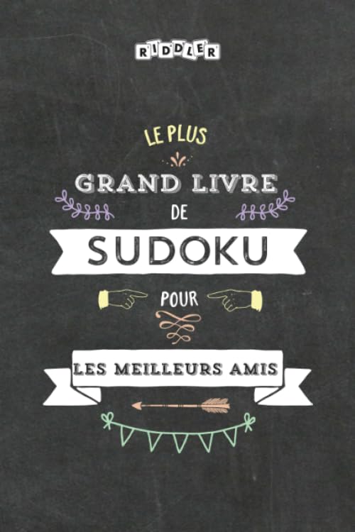 Sudoku Book for Best Friends - French Edition