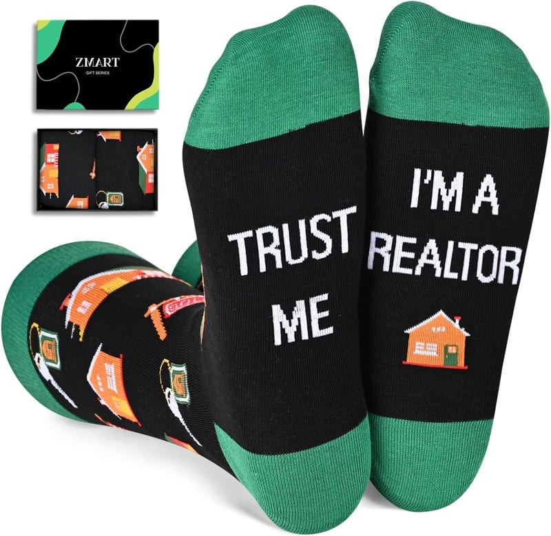 Fireman Pilot Gifts for Men - Fun Socks for Professionals