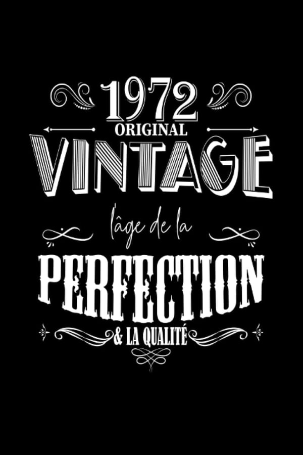 50th Birthday Vintage Gift Journal (Since 1972)