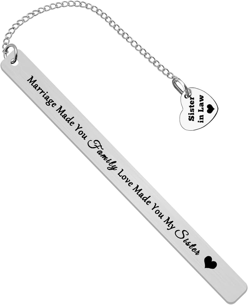 Sister-in-Law Birthday Bookmark - Family Love Gift