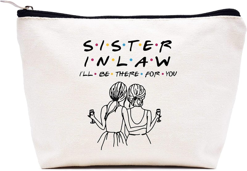 Mother's Day Gift for Sister-in-Law - Friends Theme Makeup Bag