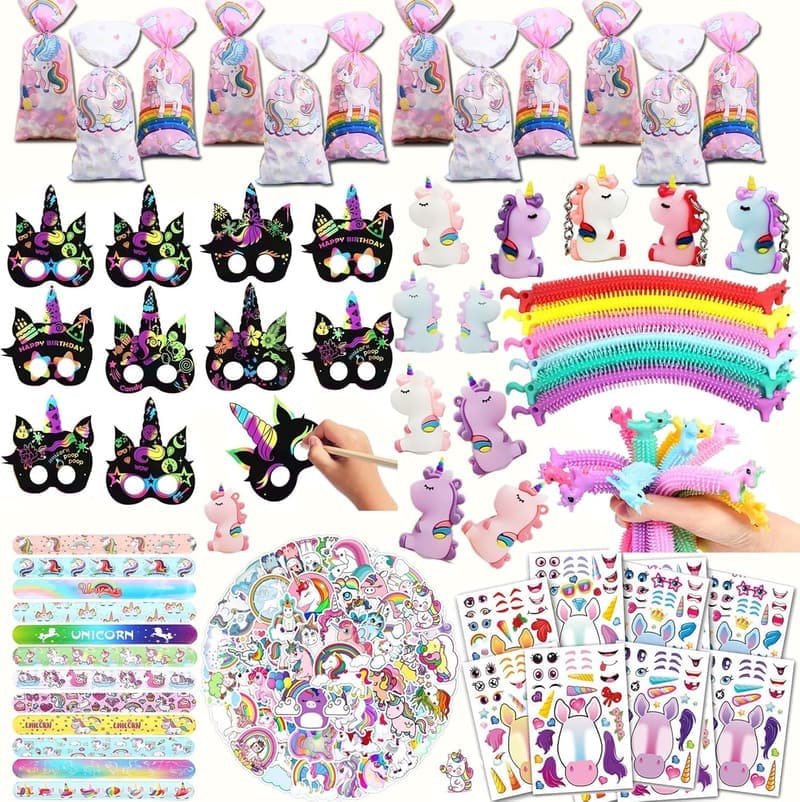Unicorn Birthday Party Favors & Goodie Bag Fillers