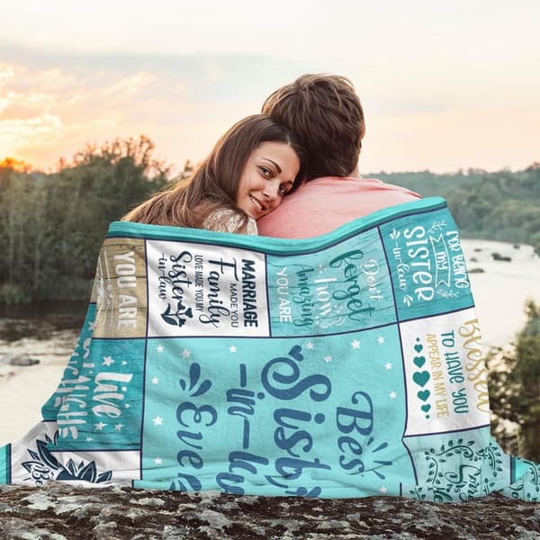 Mother's Day Sister-in-Law Blanket Gift - 50