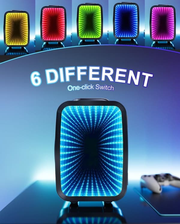 7-Mode Mini Fridge with Cooling & Warming, 4L Capacity