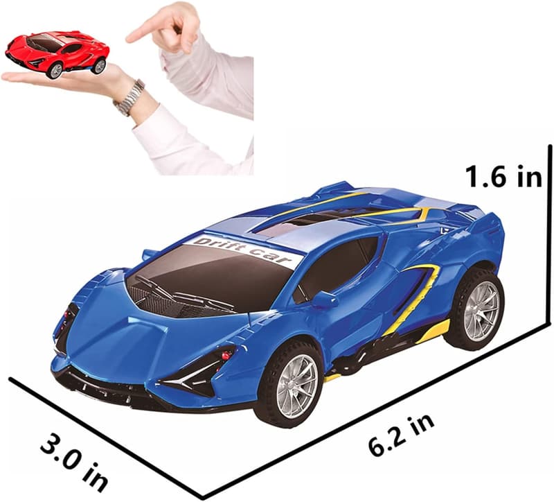 Kids' 3-6 Year Inertia Drift Car Toy - 2 Pack Friction Vehicles