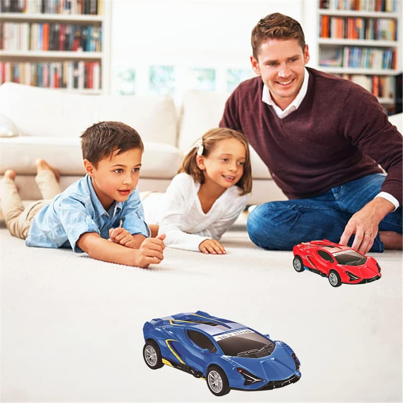 Kids' 3-6 Year Inertia Drift Car Toy - 2 Pack Friction Vehicles