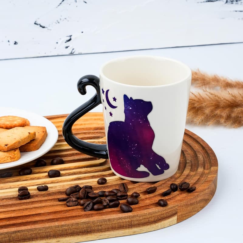 Color Changing Cat Mug - Perfect Gift for Cat Lovers