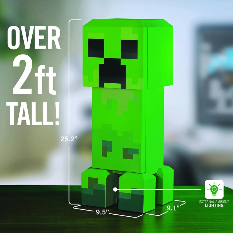 Minecraft Legends Creeper 12-Can Mini Fridge