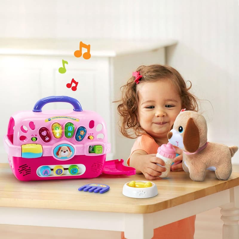Pink VTech Care for Me Learning Carrier