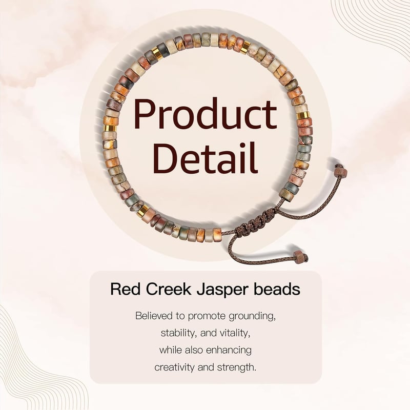 Teacher Appreciation Natural Stone Bracelet for Women