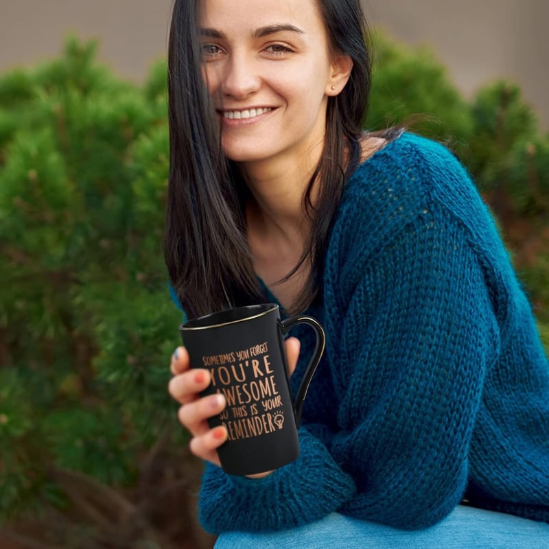 Teacher Appreciation Coffee Mug, 14 Oz Inspirational Gift