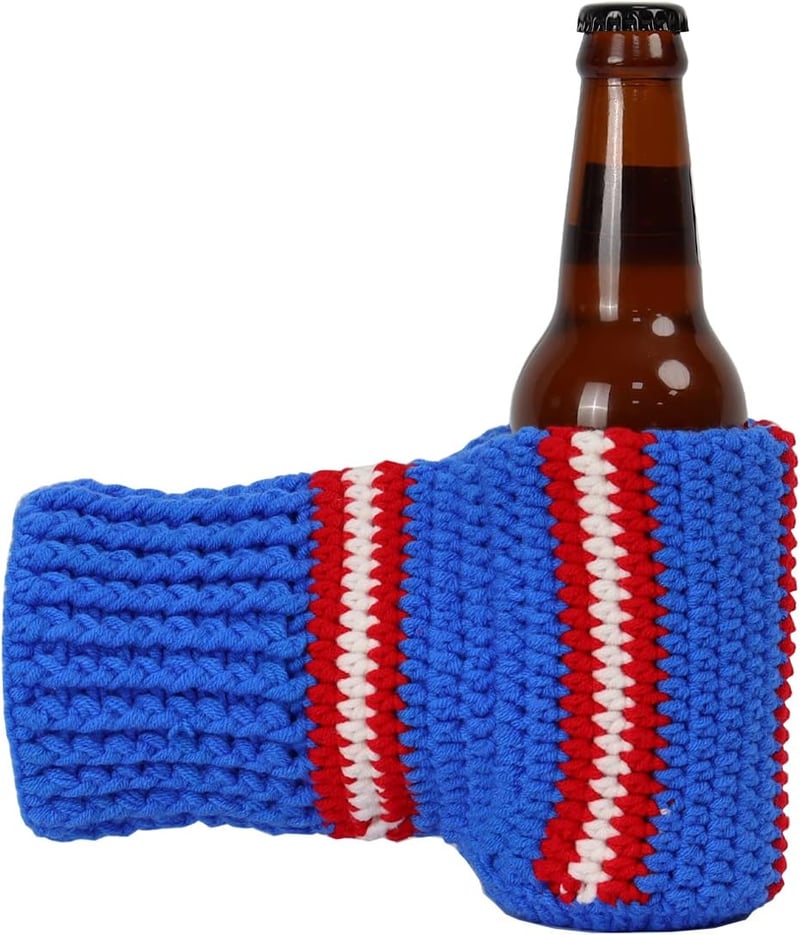 Beer Mitten Gloves - Knit Drink Holders for Gag Gifts