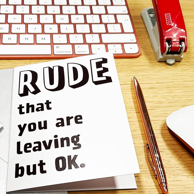 Farewell Card for Coworker - We Will Miss You