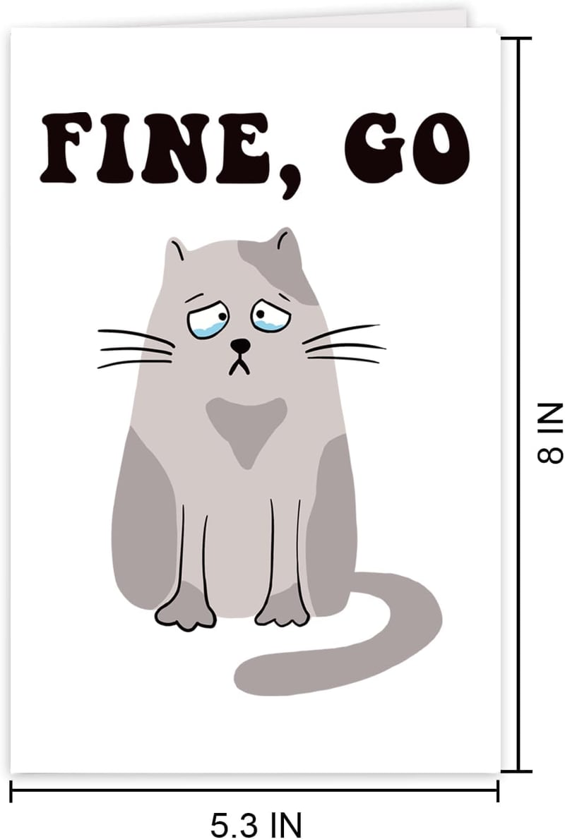 Funny Farewell Card for Coworkers and Friends, New Job/Retirement
