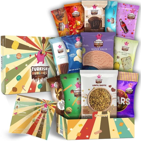 Exotic International Snack Box | Unique Gifts with Turkish Treats