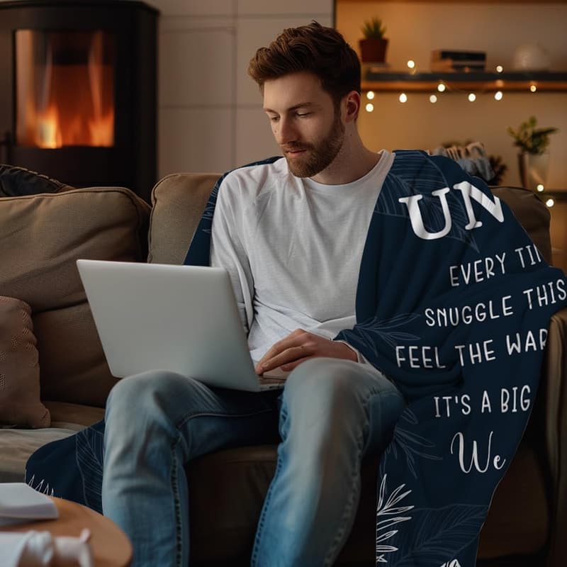 Best Uncle Blanket - Perfect for Father's Day & Birthdays