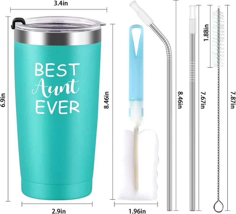 Aunt and Uncle Gift Set - 20 oz Insulated Tumblers (2 Pack)