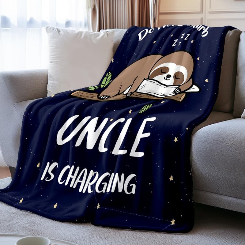 Best Uncle Ever Blanket - Birthday/Father's Day Gift, 50