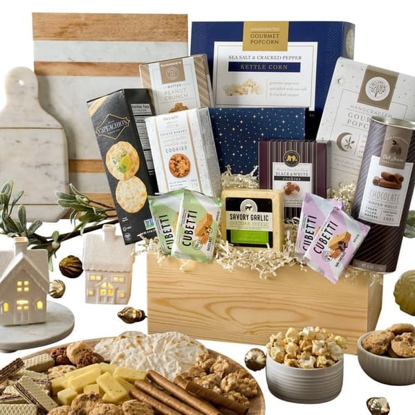 Gourmet Snack and Chocolate Gift Basket