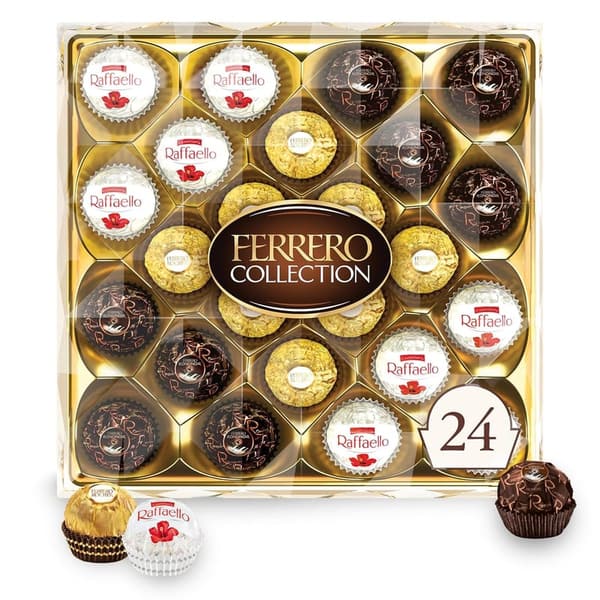 Premium Gourmet Assorted Chocolate Collection, 24 Count