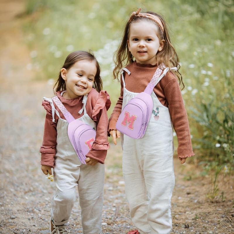Birthday Gift: Initial Sling Bag for Girls (Aged 3-13)