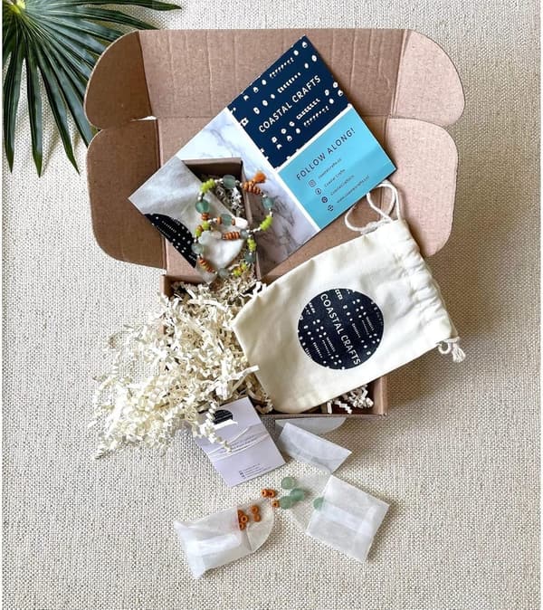 DIY Jewelry Making Subscription Box for Coastal Craft Enthusiasts