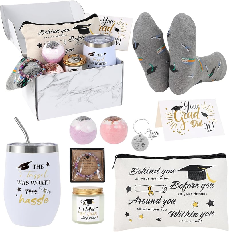 2025 Graduation Gift Set for Her - 10 Piece Collection