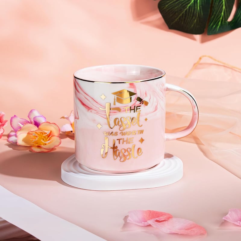 2025 Graduation Gift Set for Her: Mug, Candles, Bracelet, Keychain