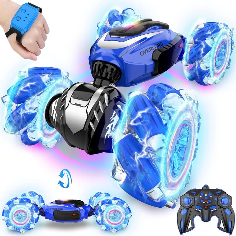 Gesture Sensing Remote Control Stunt Car for Kids 6-12 Years