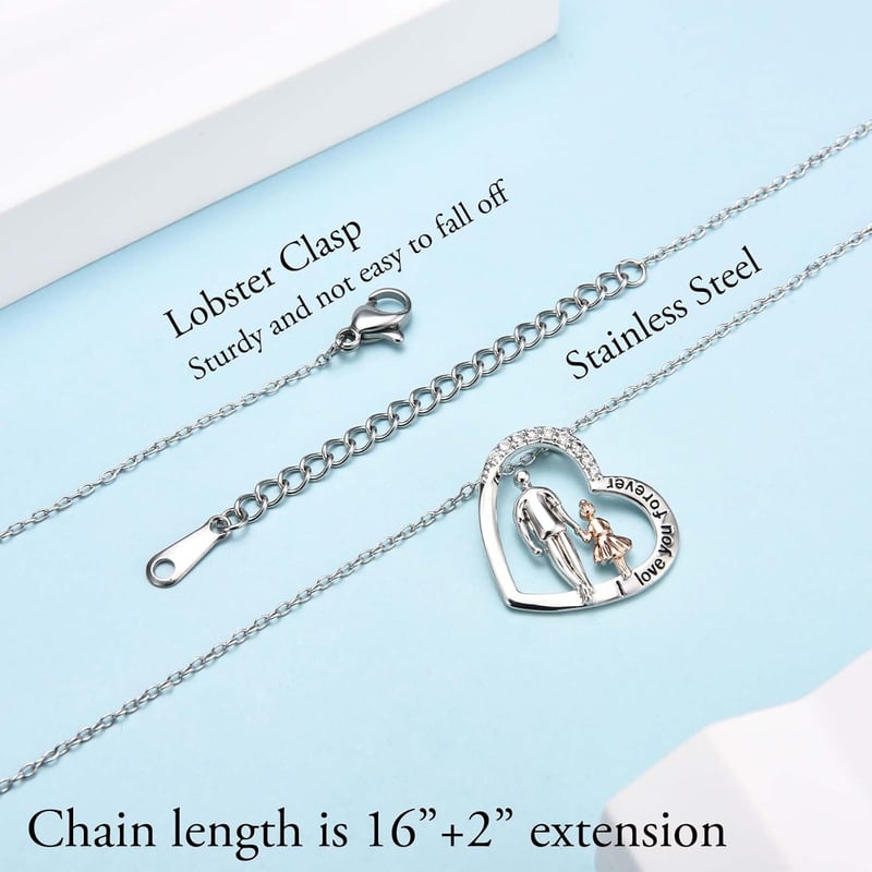To My Daughter Necklace - Love You Forever Gift from Dad