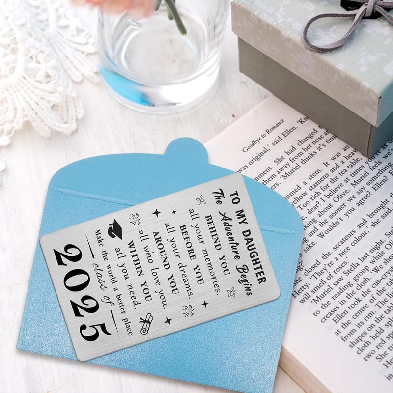 Proud Daughter Graduation Card 2025 - Gift from Parents